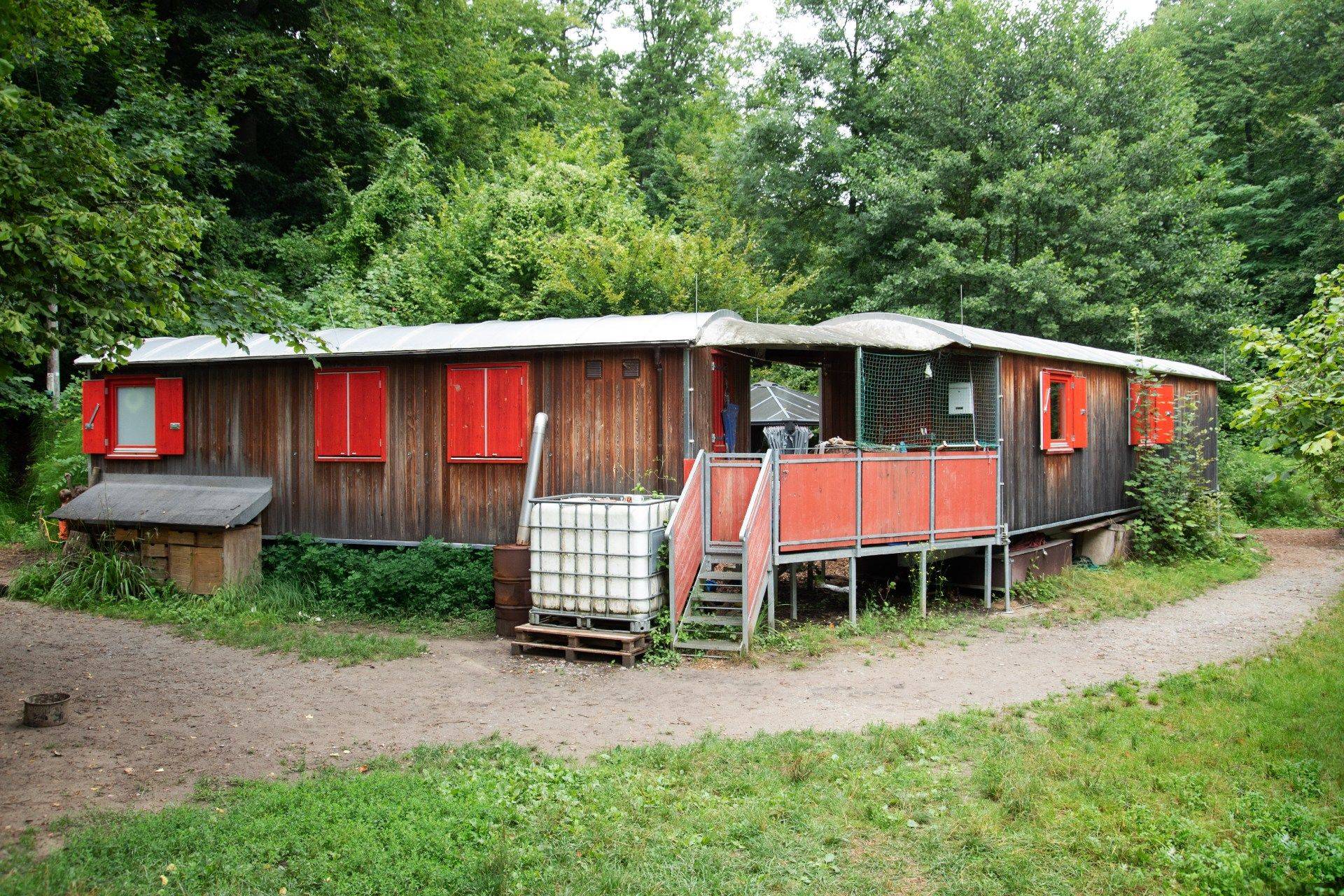 Gebäude des Waldkindergarten Hemsbach