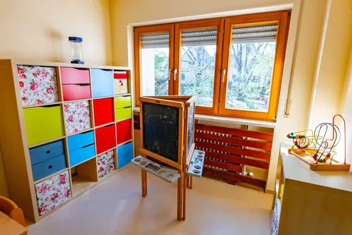 Innenraum des Evangelischen Bonhoefferkindergartens