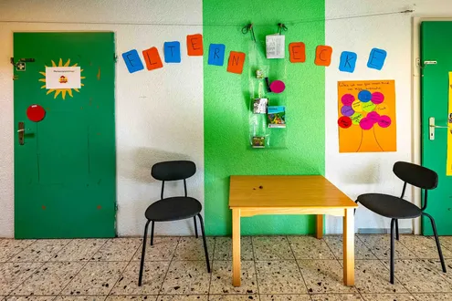 Sitzecke des Evangelischen Bonhoefferkindergartens