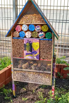 Insektenhotel des Evangelischen Bonhoefferkindergartens