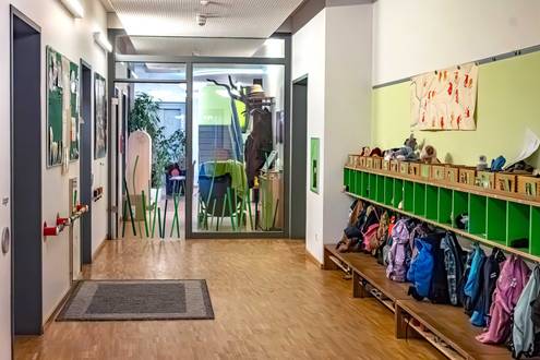 Flur im Kastanien-Kindergarten Hemsbach